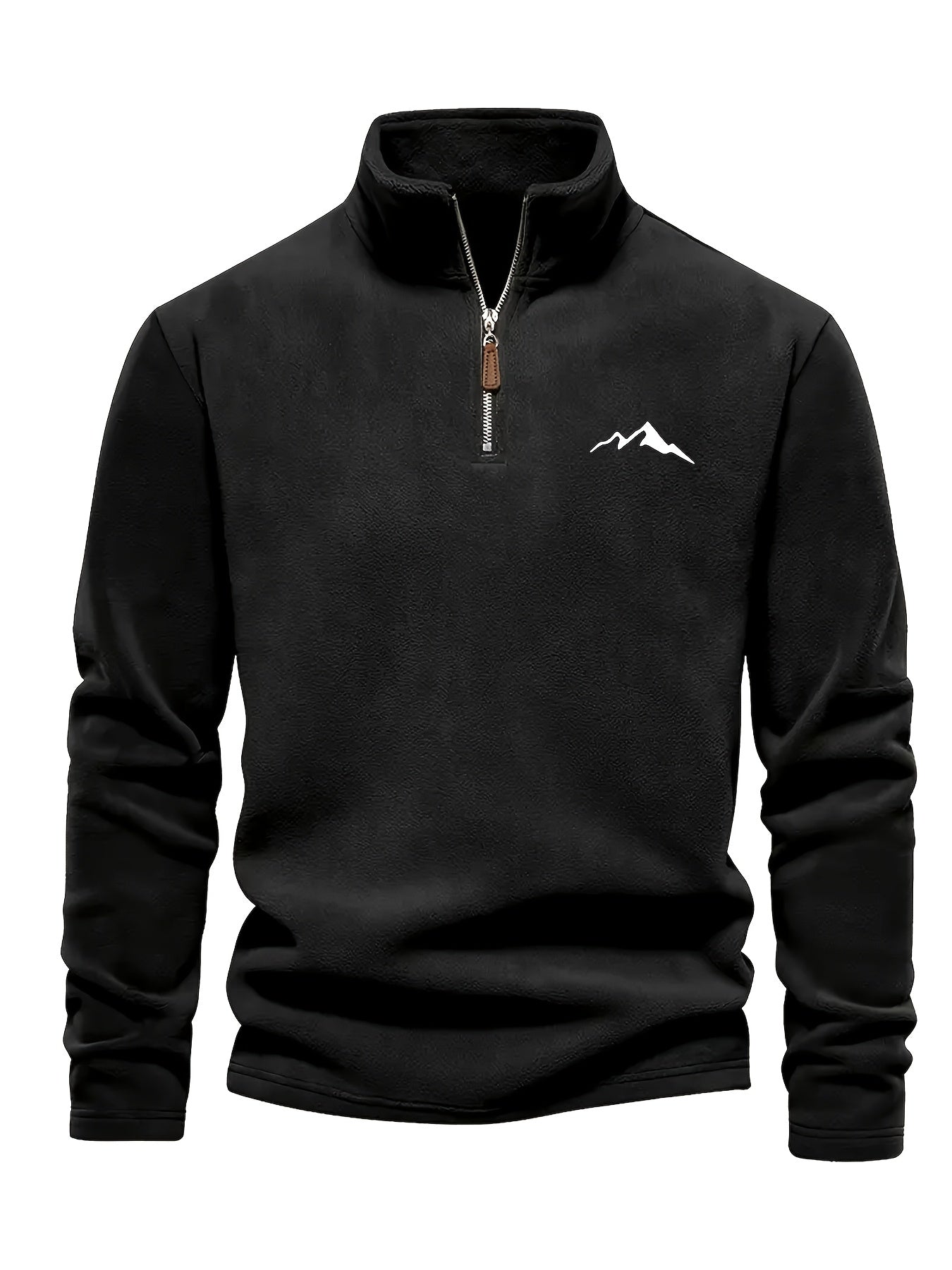 Men’s Heavy-Duty Winter Sweater – Fleece-Like Warmth & Modern Outdoor Style