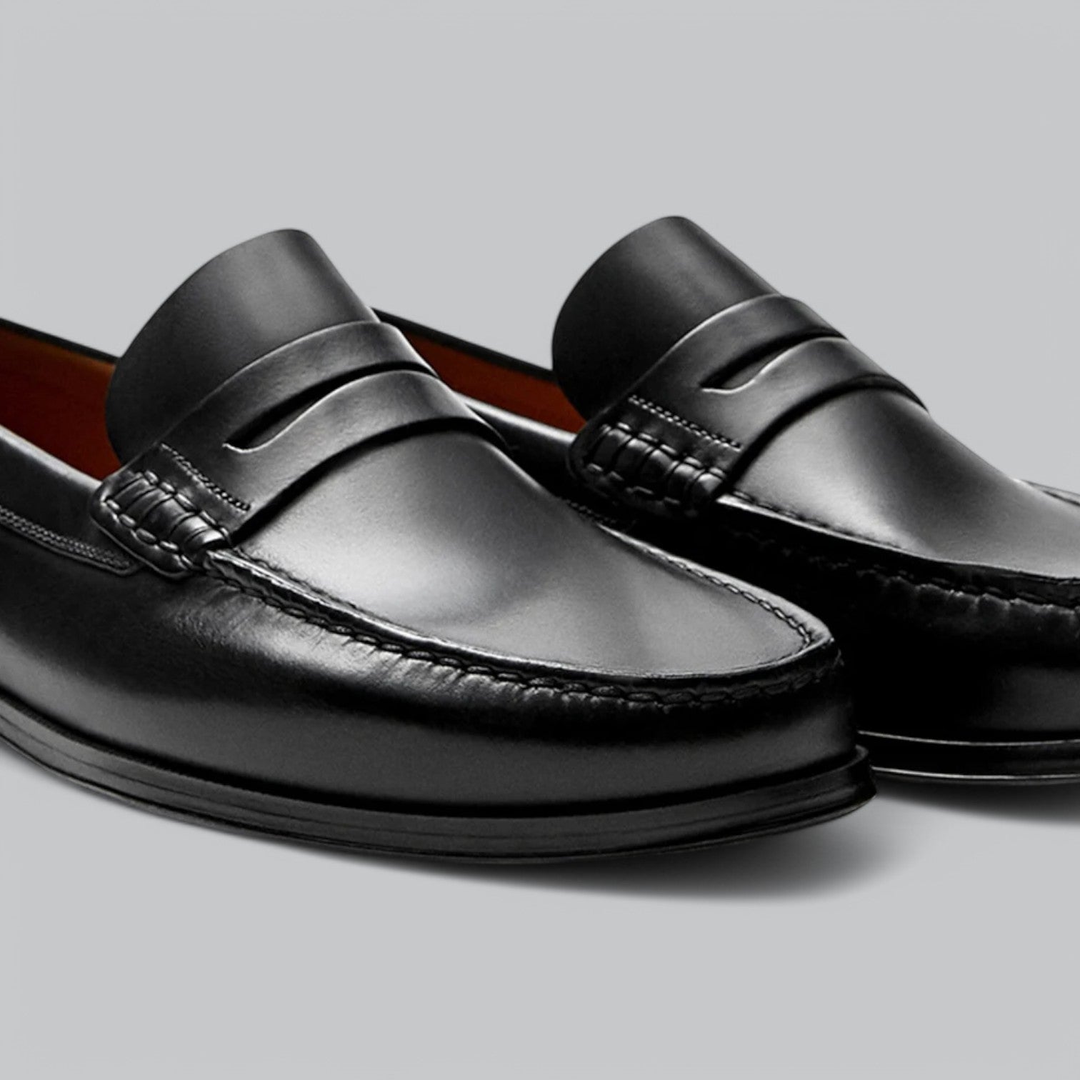 Men’s Penny Loafers | Genuine Leather | Timeless Elegance & Comfort