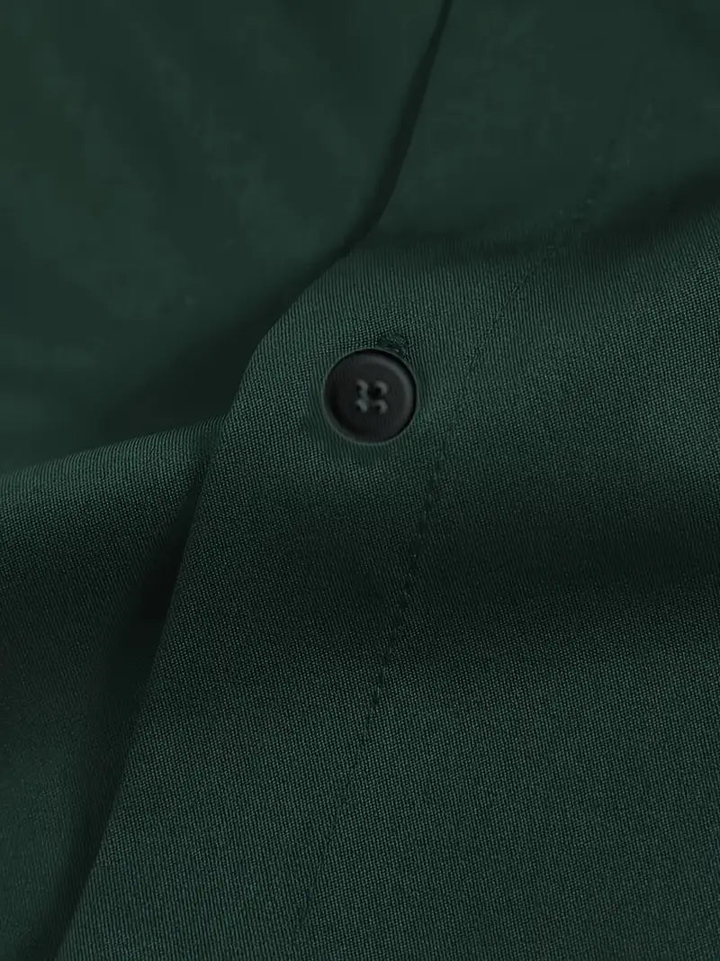 Men’s Formal Dress Shirt – Long Sleeve Ceremony Shirt – Classic Elegant Style for Events