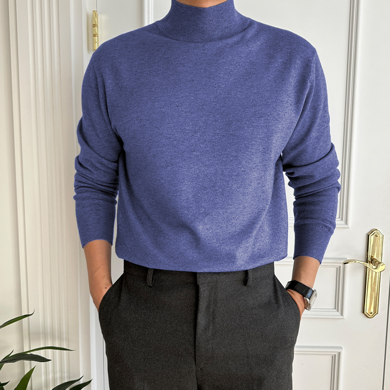 Men's Bottom Cashmere Sweater