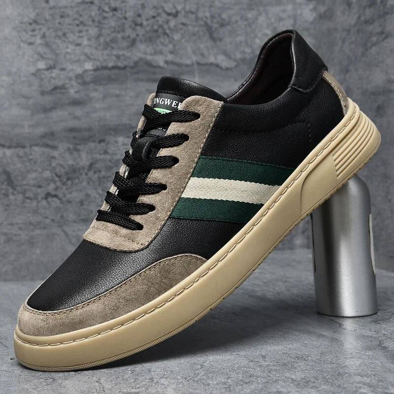 Urbano Genuine Men Italian Leather Sneakers