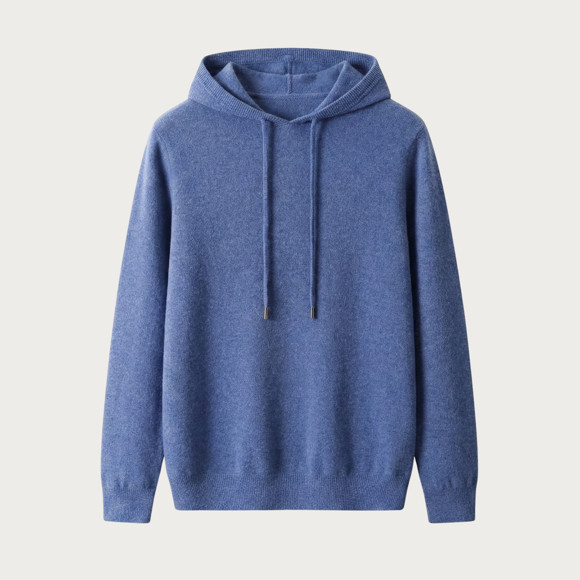 Solorfit Men’s Cashmere Hoodie – Luxury Soft Knit, Warm Lightweight Comfort