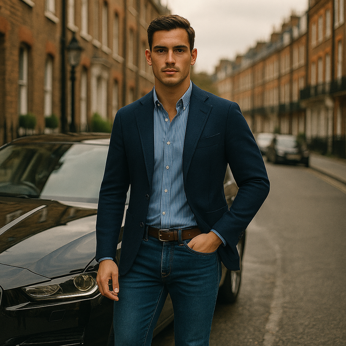 The Oxford Linen Blazer - Wedding Guest Men - Formal Occasions