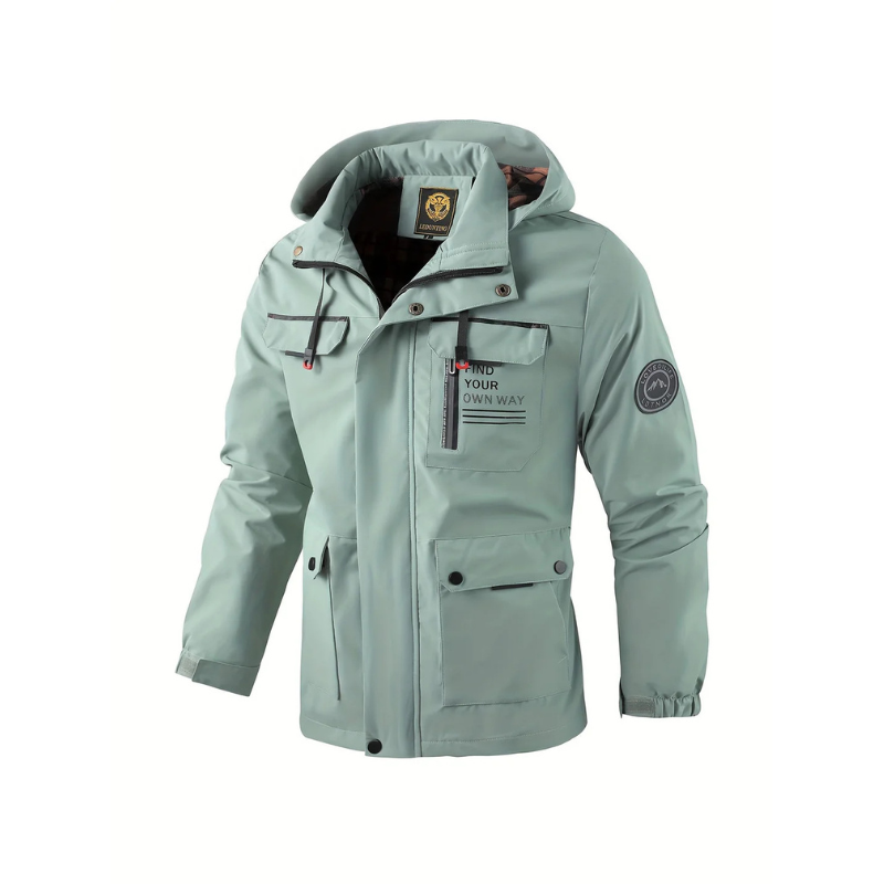 Nordfall Men’s Waterproof Winter Jacket – Warm Insulated Coat