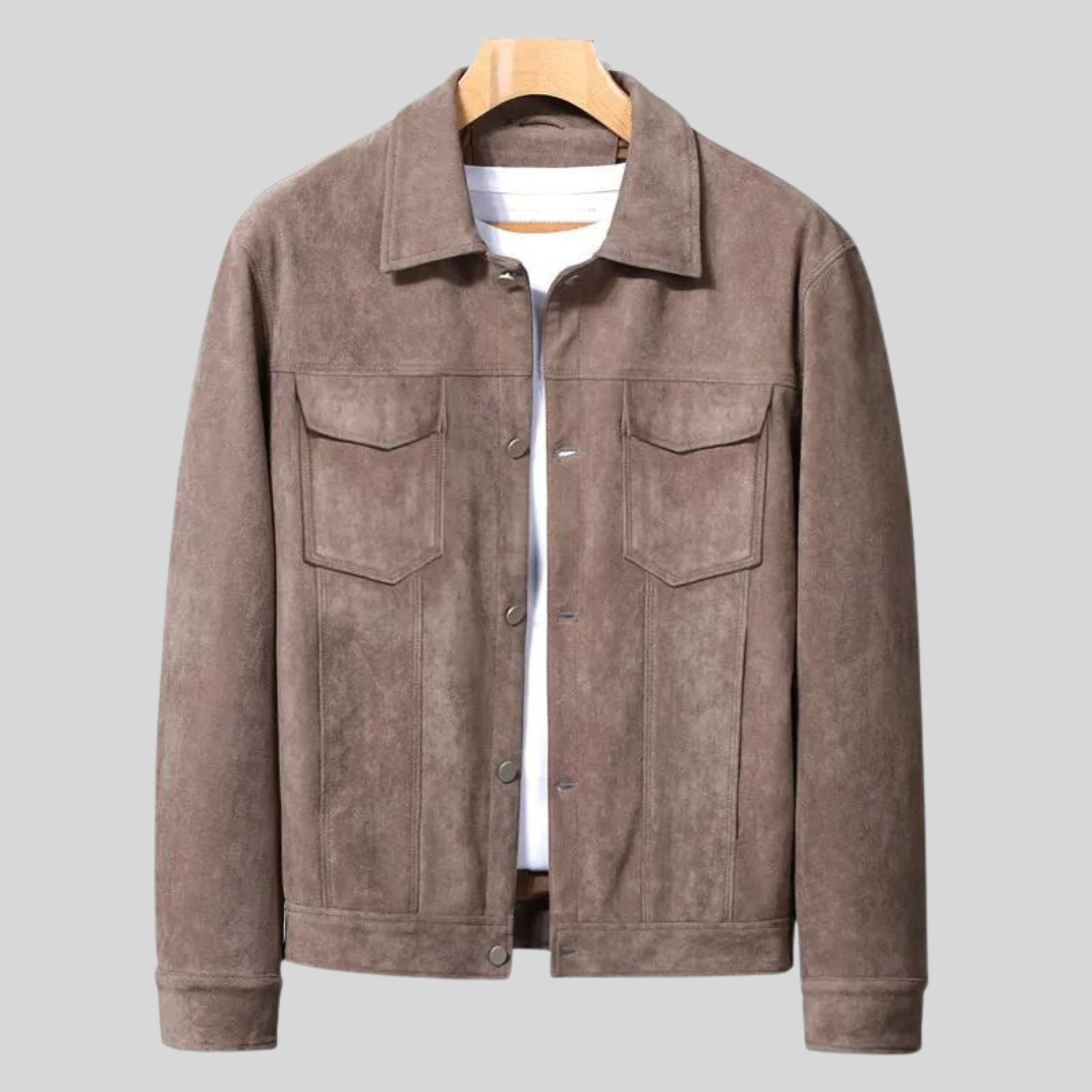 Valente | Suede Men Classic Jacket
