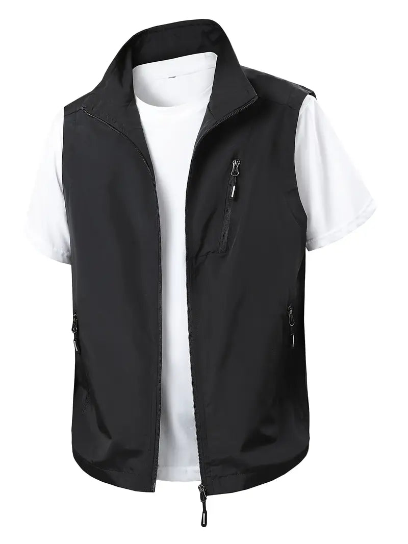 Spraykis | Men's Lightweight Zip-Up Vest/Bodywarmer – Sleeveless