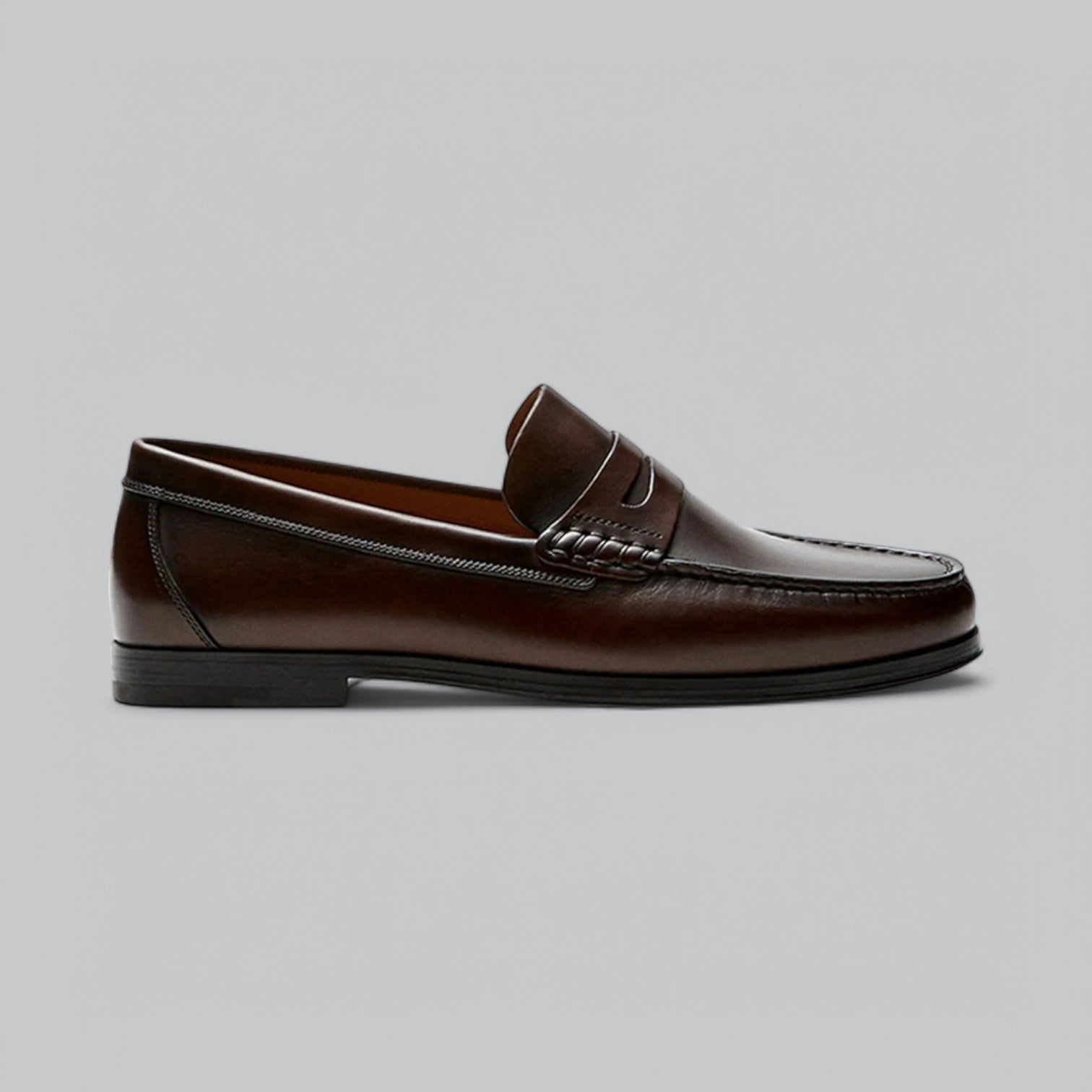 Men’s Penny Loafers | Genuine Leather | Timeless Elegance & Comfort