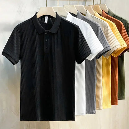Lightweight Cotton Polo Shirt for Casual Elegance