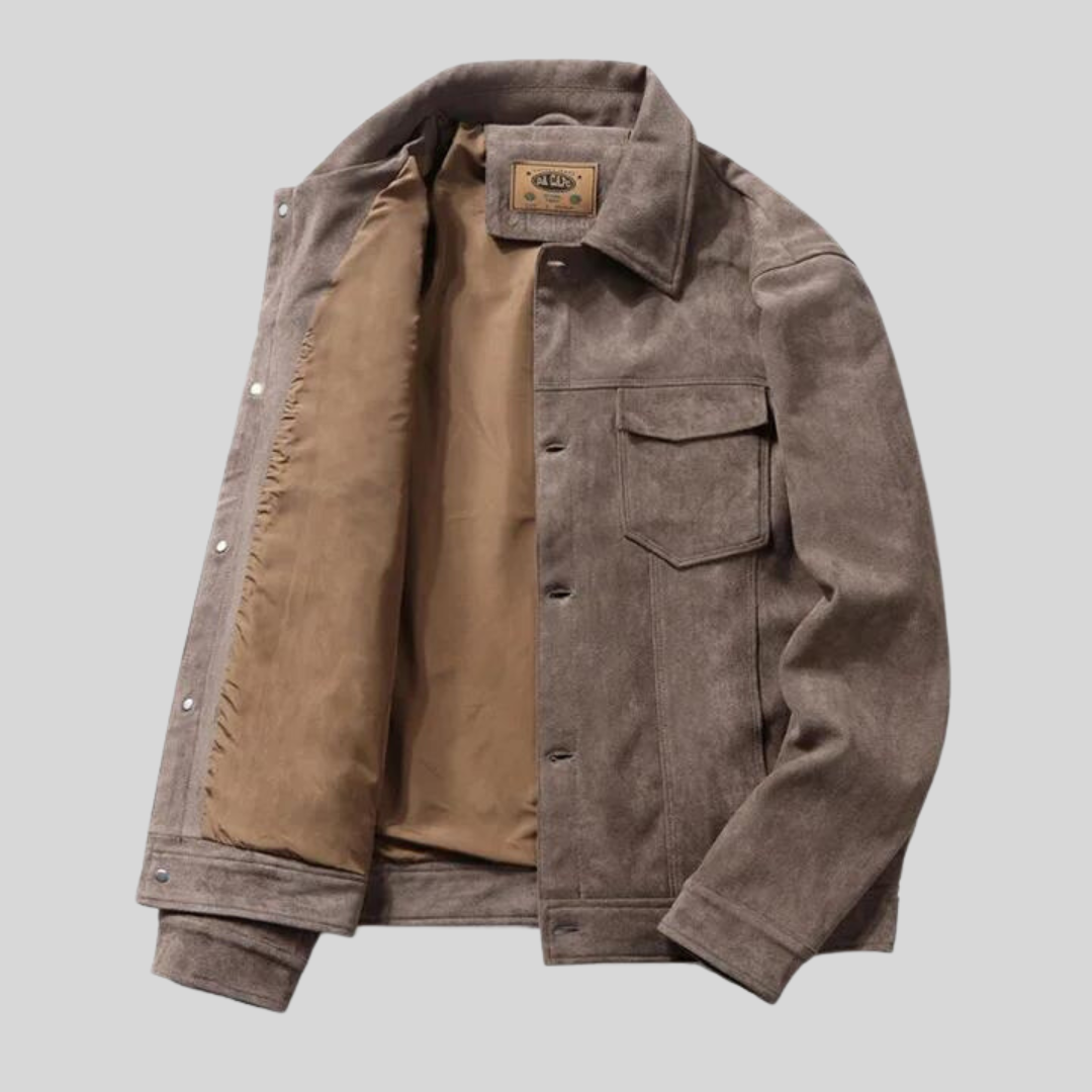 Valente | Suede Men Classic Jacket