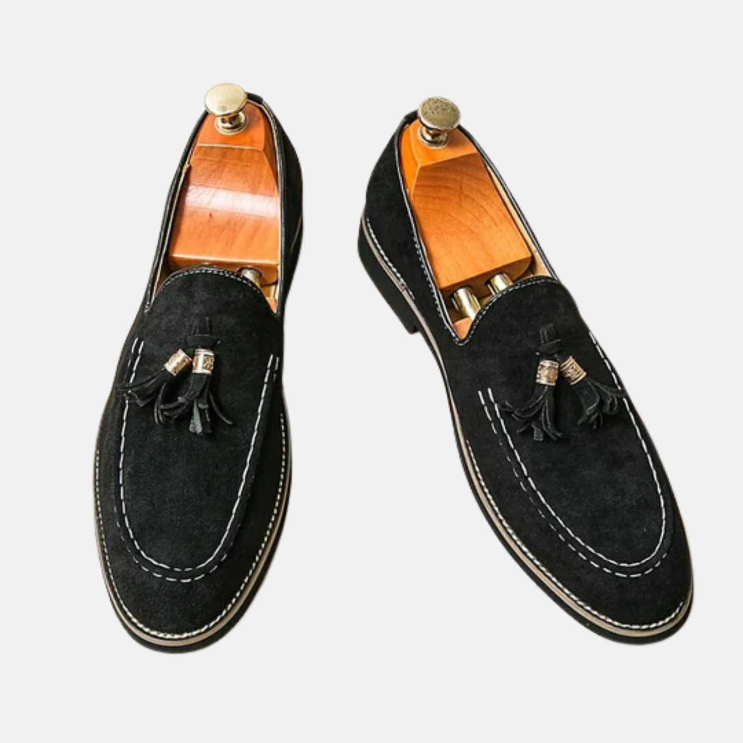 Men’s Suede Tassel Loafers – Timeless Elegance & Everyday Comfort