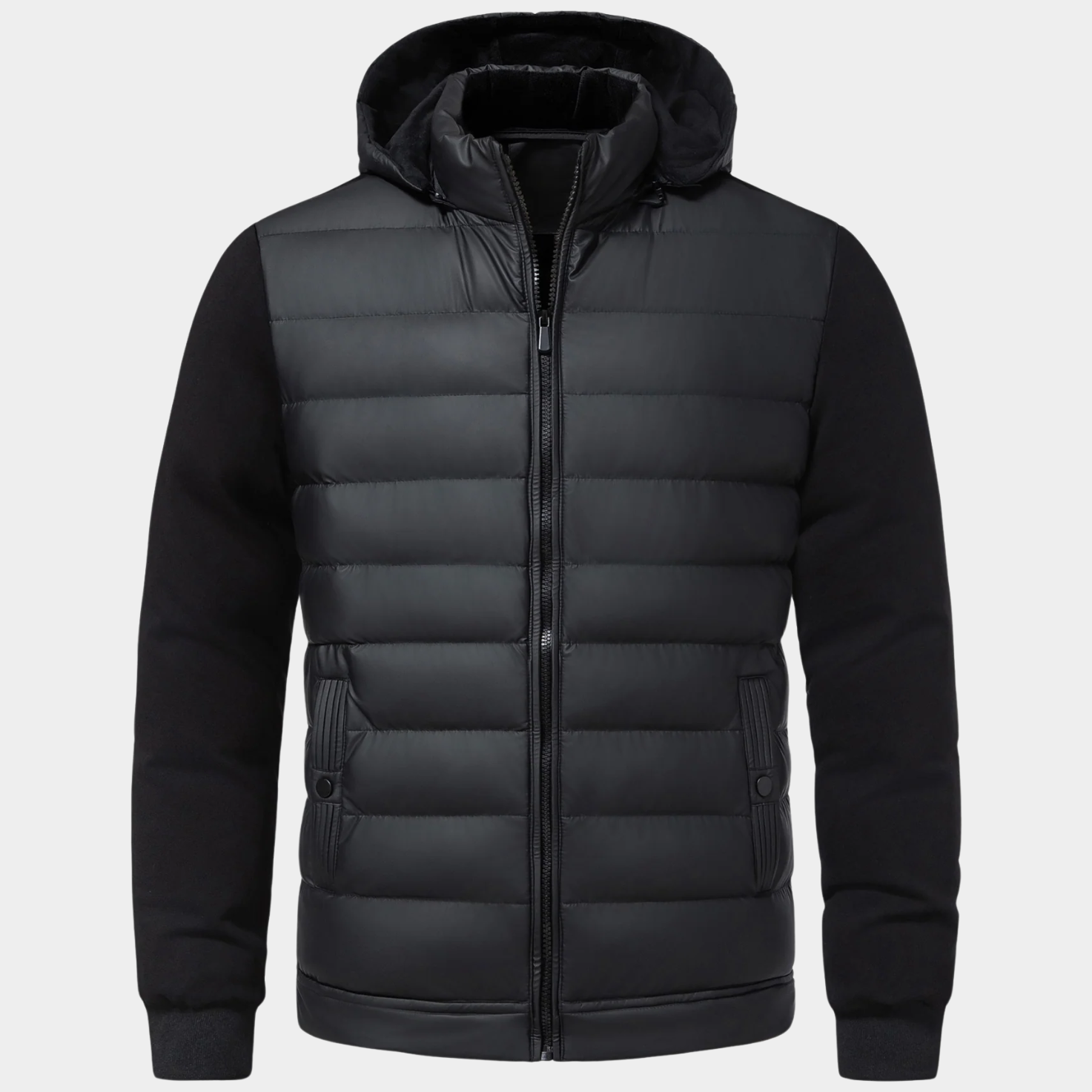 Spraykis | Men’s Hooded Hybrid Winter Puffer Jacket