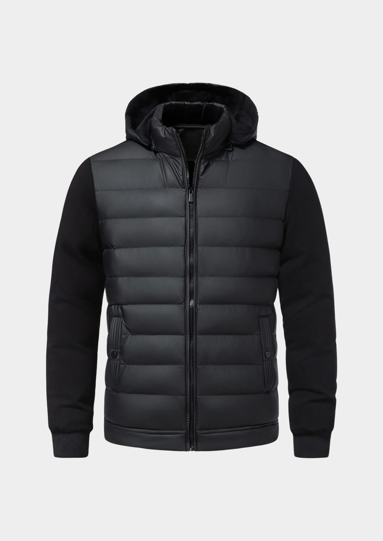 Spraykis | Men’s Hooded Hybrid Winter Puffer Jacket