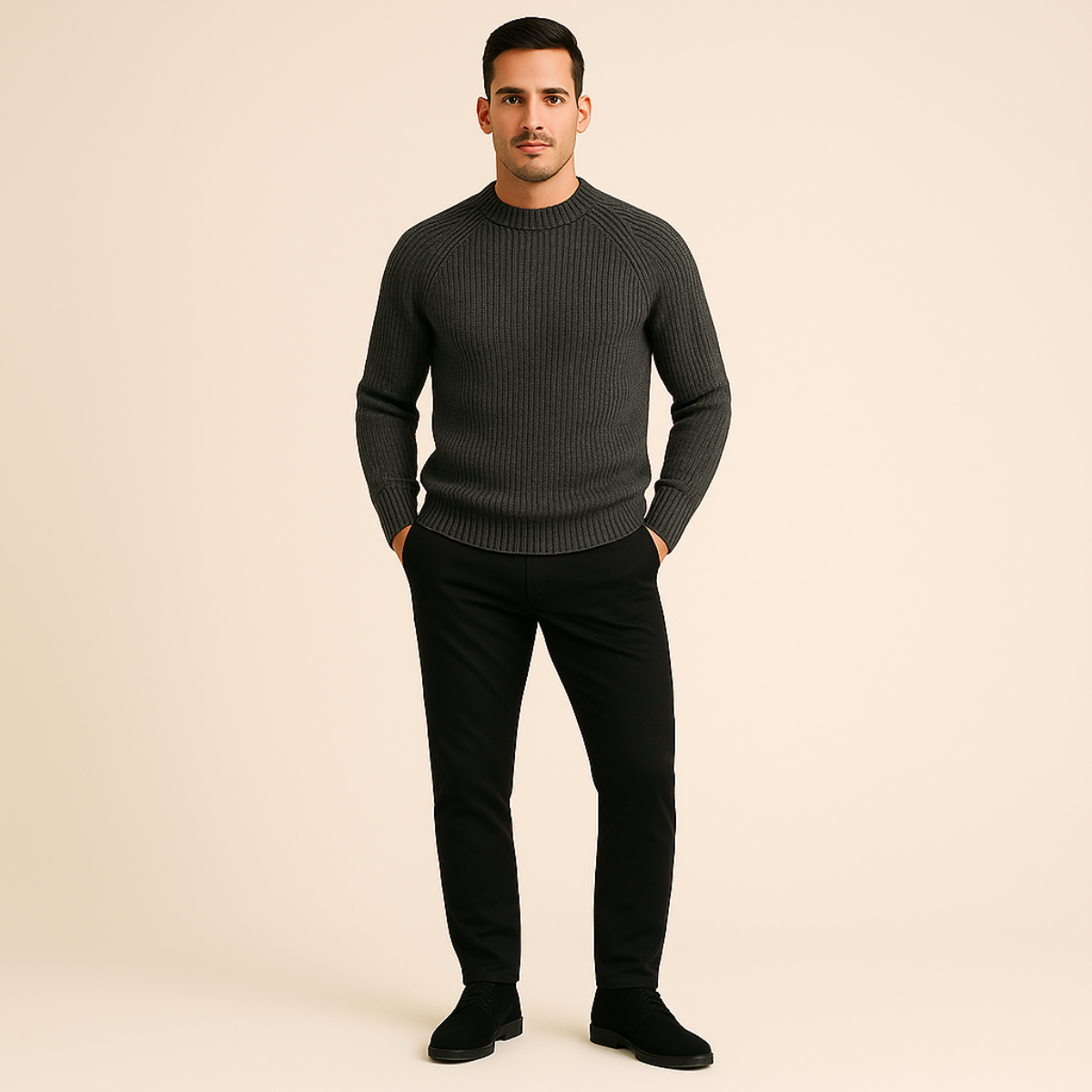 The Ely Cashmere Crewneck Sweater for Men