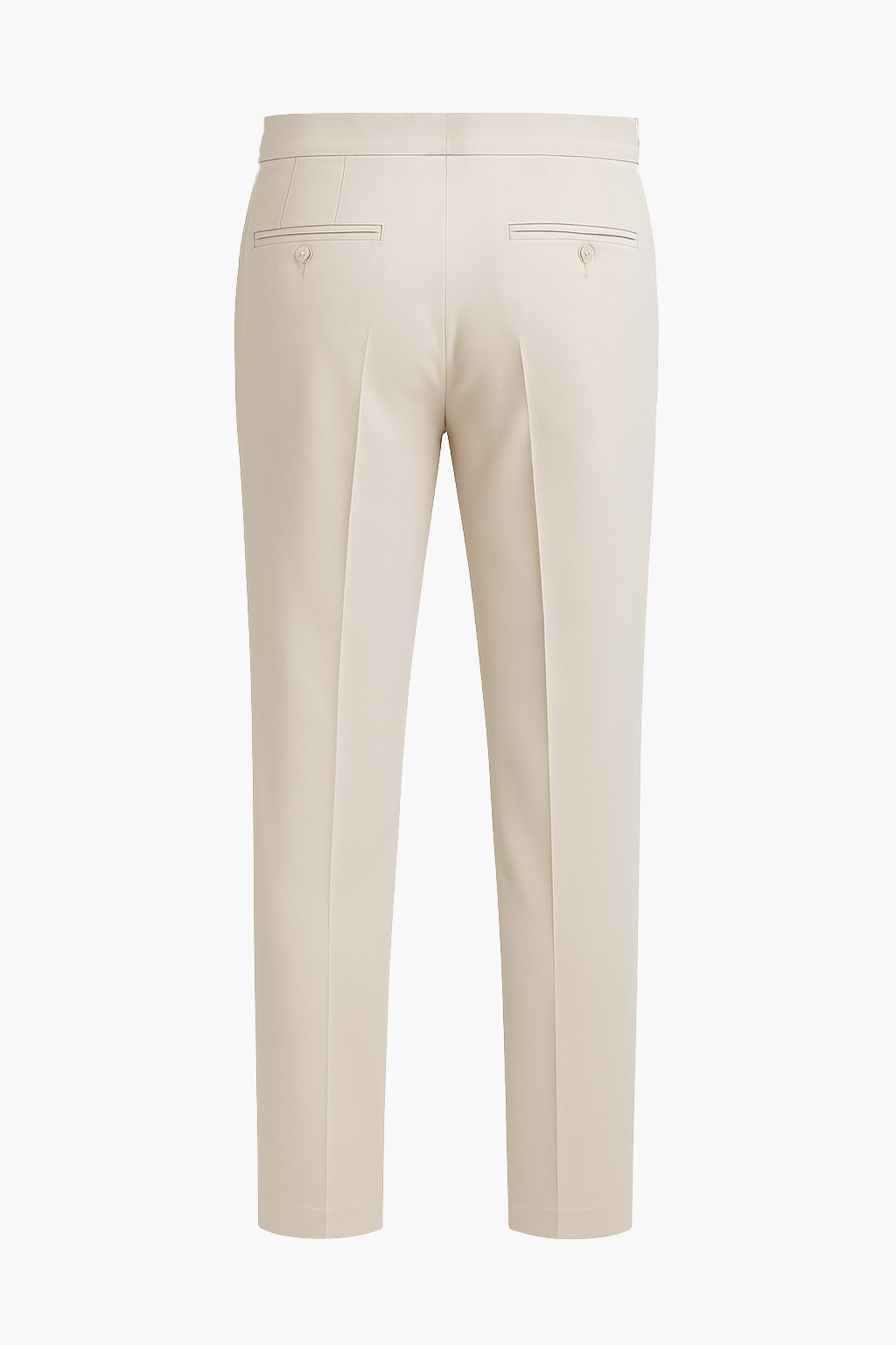 Aldemond Men’s Pleated Belt Loop Luxe Trousers
