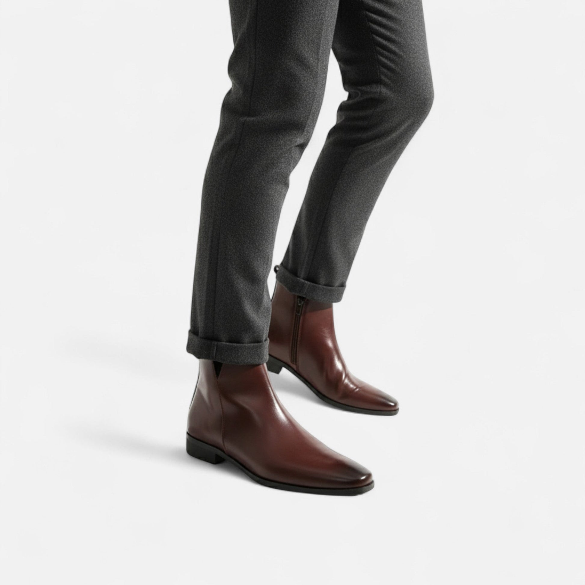 Spraykis | Men’s High-Top Leather Winter Boots