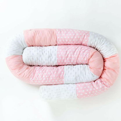 Multifunctional Baby Crib Bumper Huggable Pillow