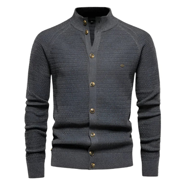 Classic Cashmere Refined Men’s Knit Cardigan – Lightweight, Soft & Stylish