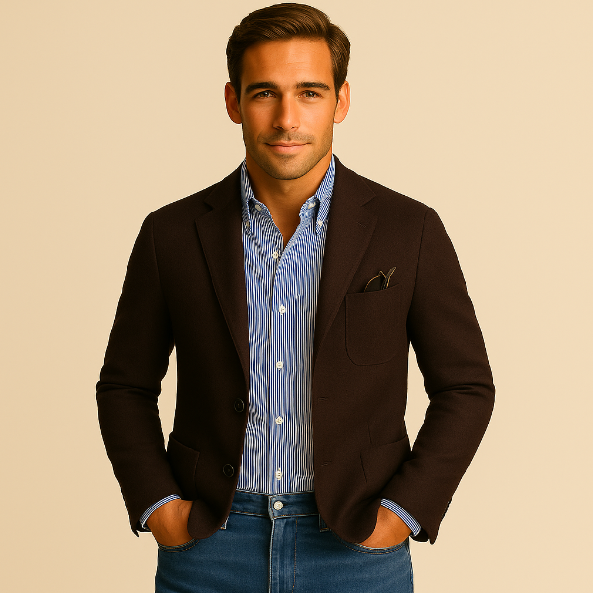 The Oxford Linen Blazer - Wedding Guest Men - Formal Occasions