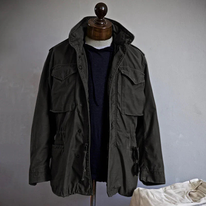 Tyrone Heritage Field Jacket – Men’s Classic Military Style Coat with Timeless Design