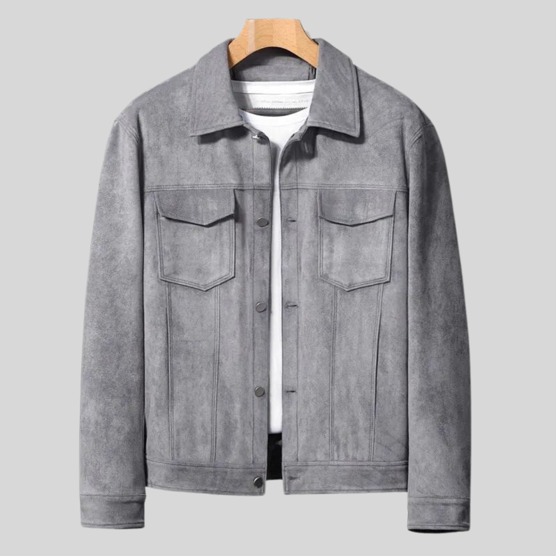 Valente | Suede Men Classic Jacket