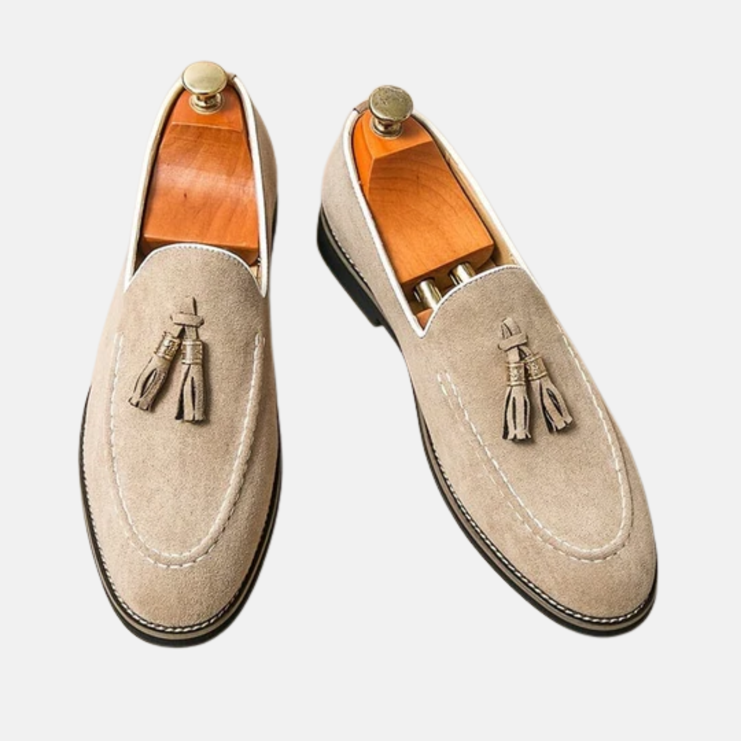 Men’s Suede Tassel Loafers – Timeless Elegance & Everyday Comfort