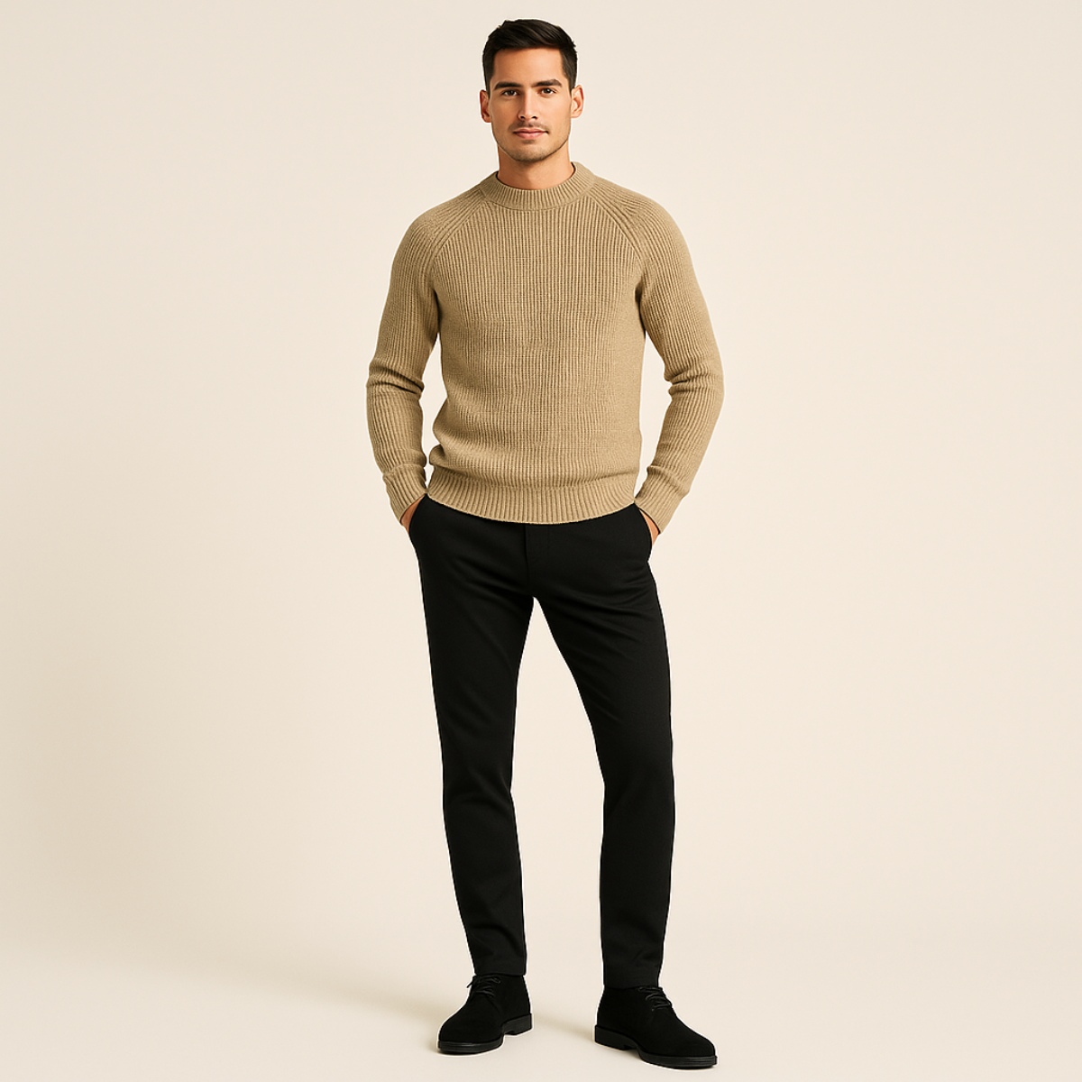 The Ely Cashmere Crewneck Sweater for Men