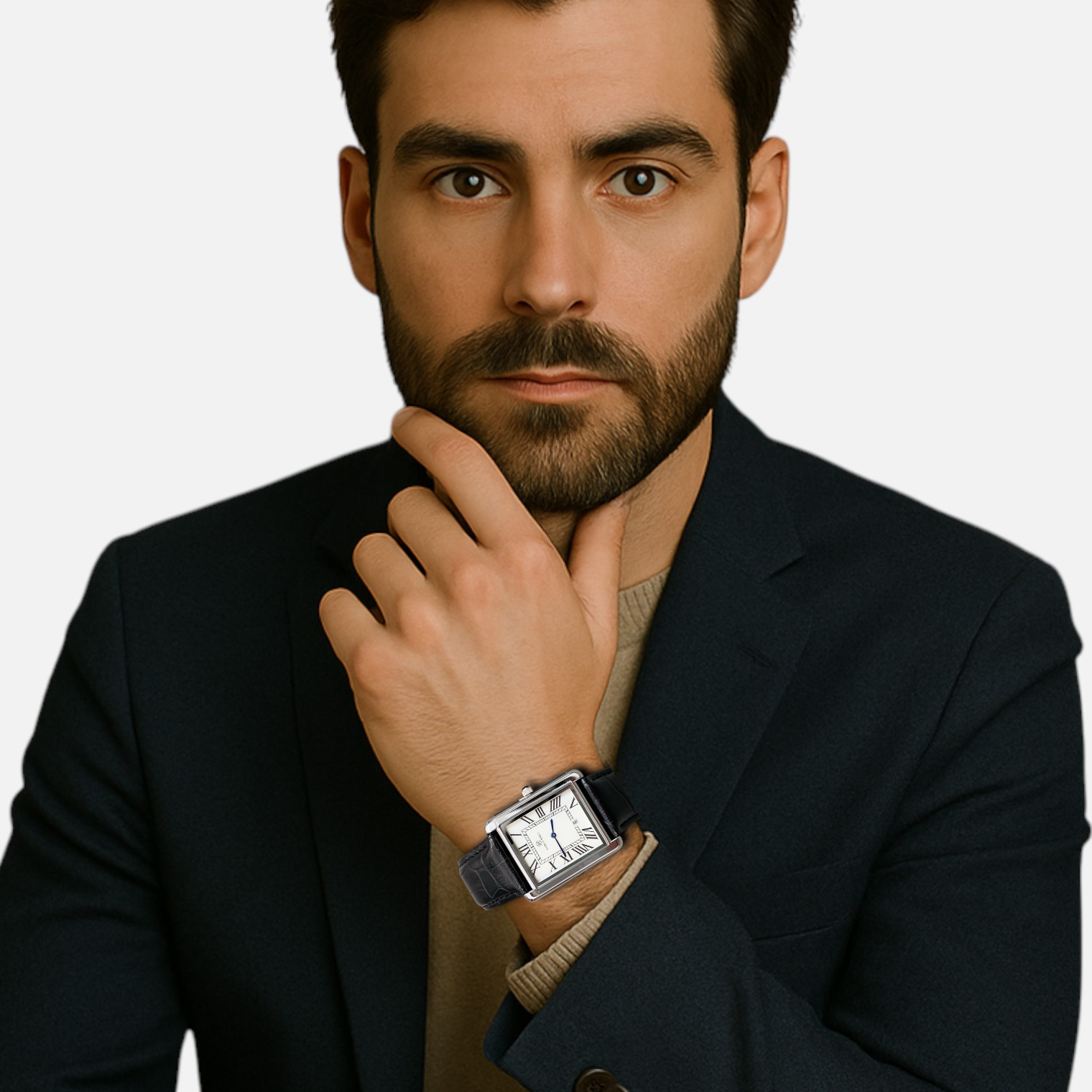 Pablo Leather Strap Watch – Timeless Luxury, Everyday Precision