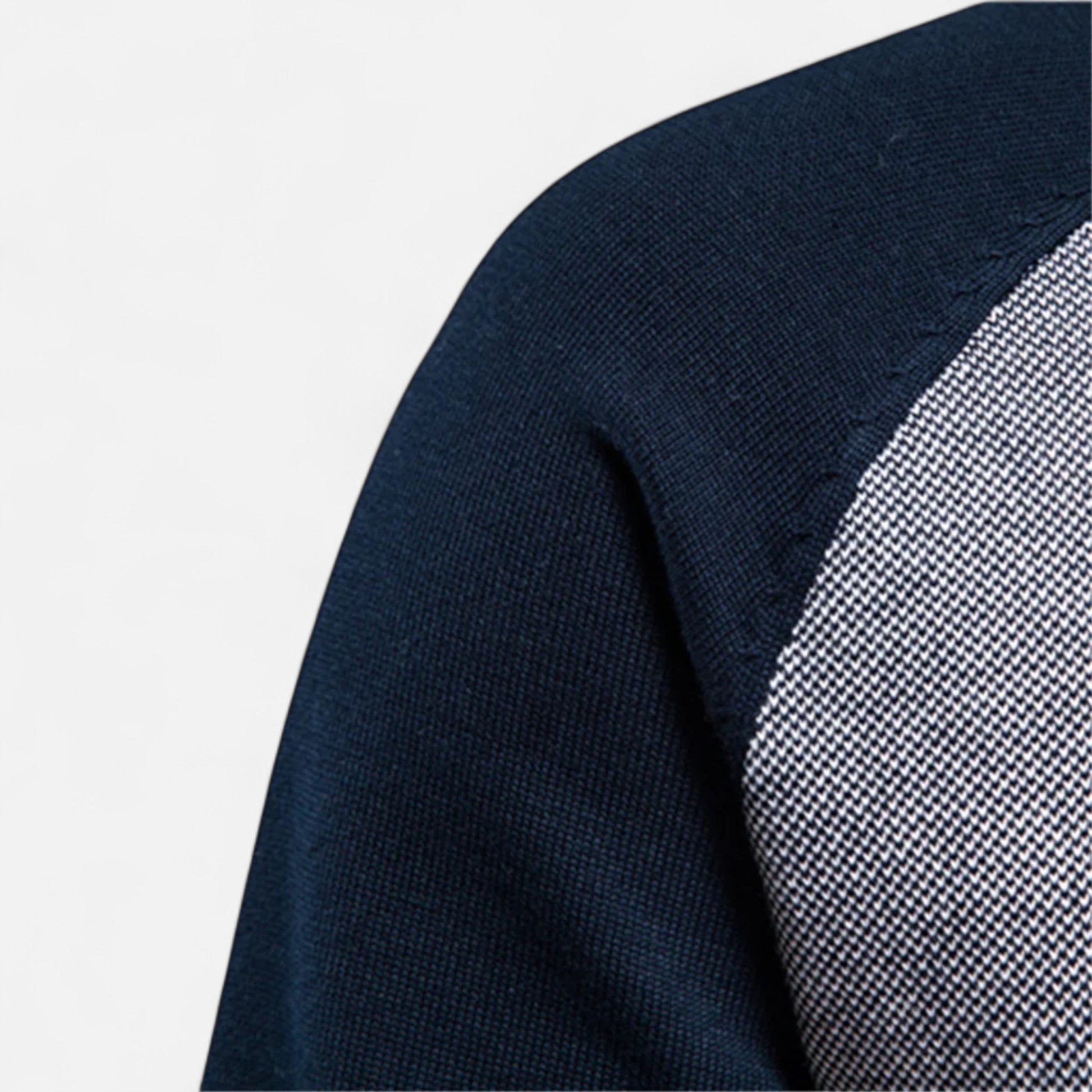 Men’s Zipped Sweater – Heritage Cotton Knit