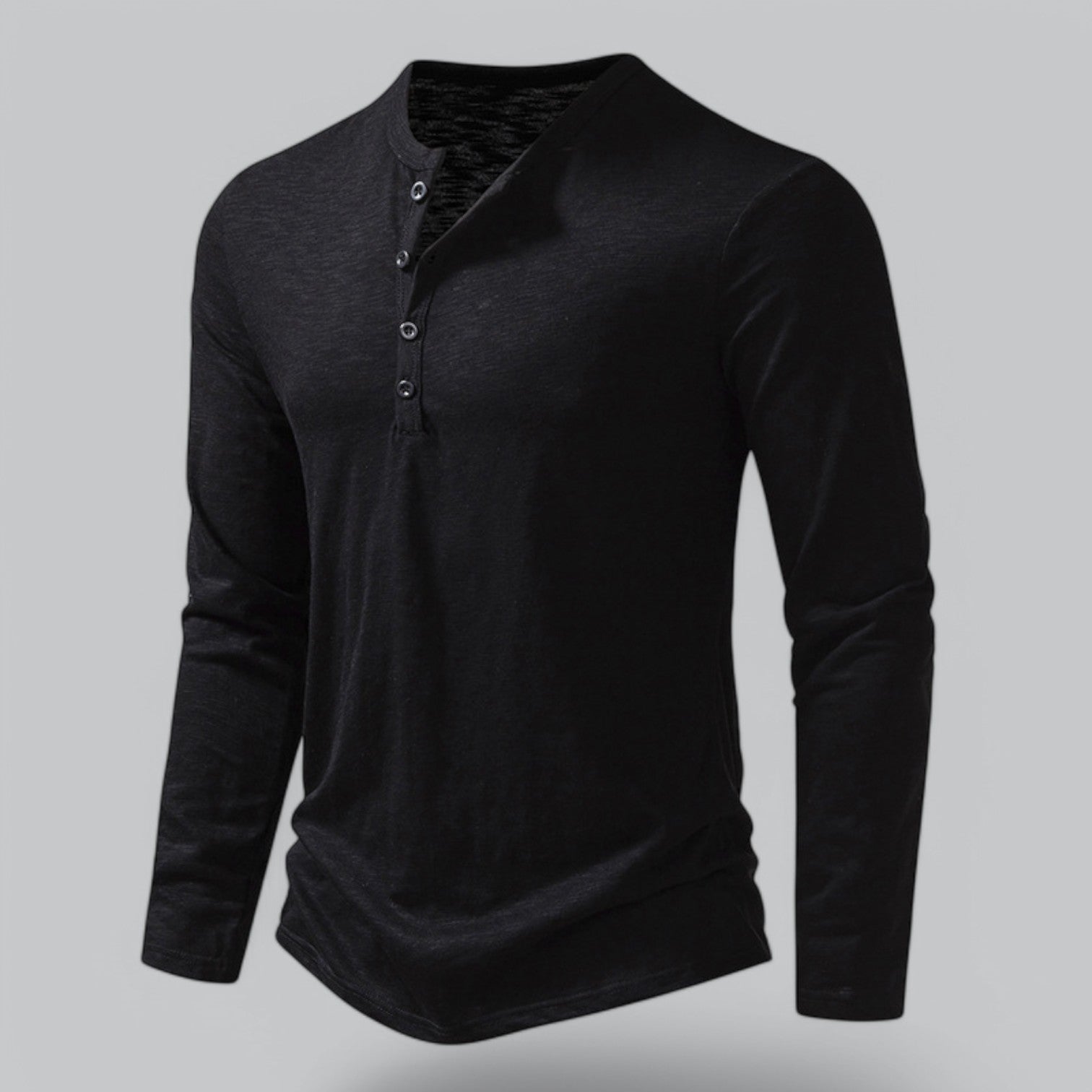 Spraykis | Men's Henley T-Shirt Long Sleeve