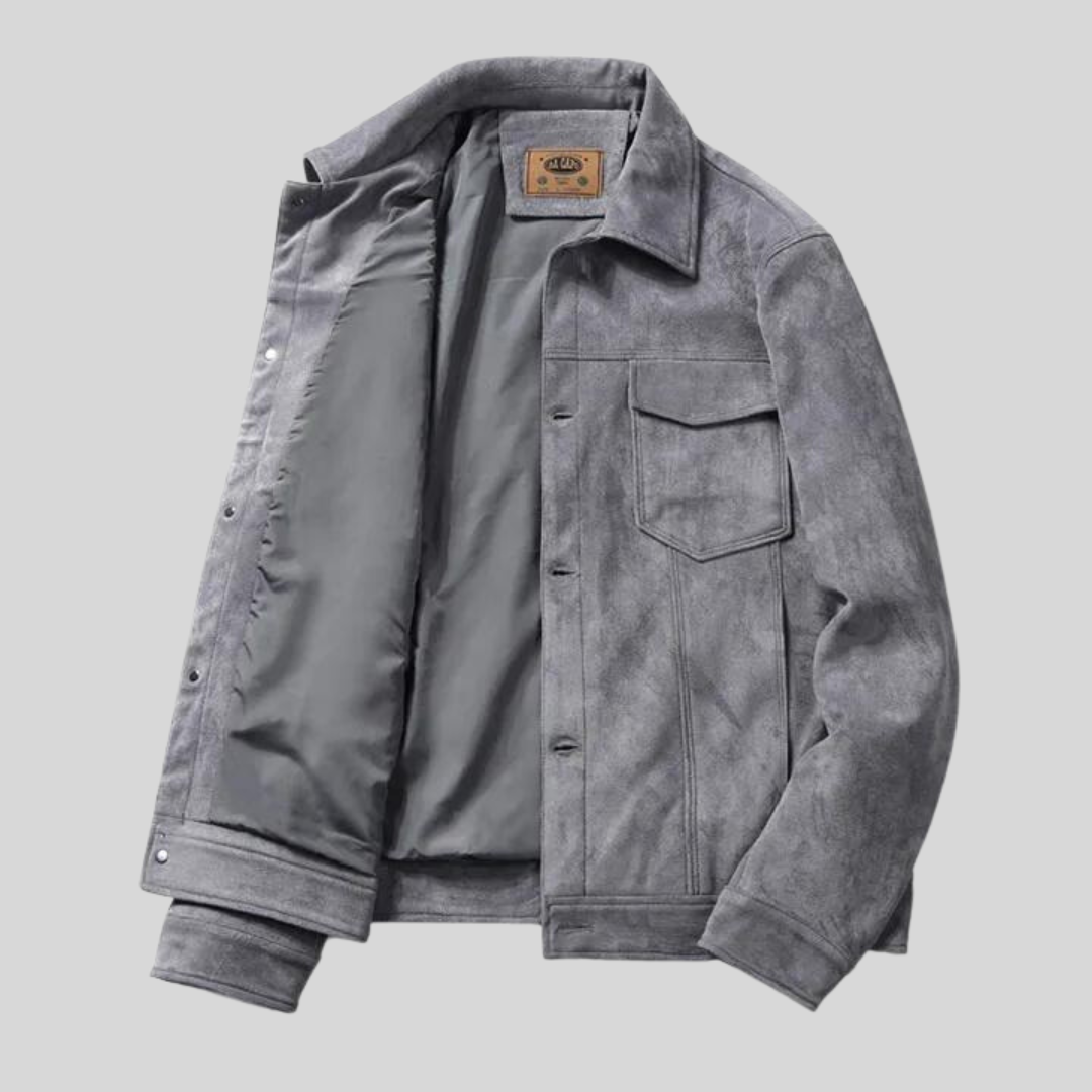 Valente | Suede Men Classic Jacket