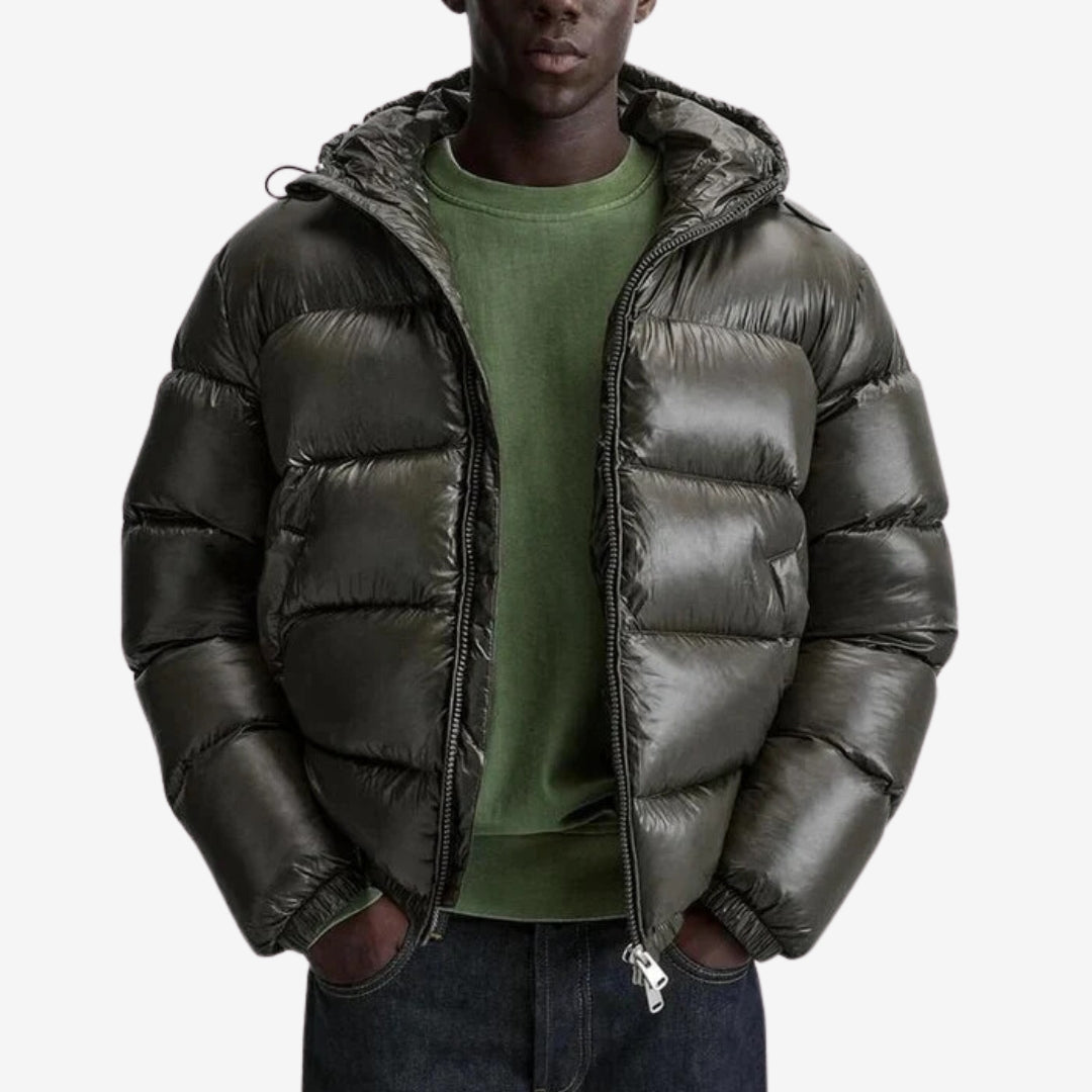 Men’s Classic Puffer Jacket – Warm Quilted Winter Coat | Timeless Everyday Outerwear