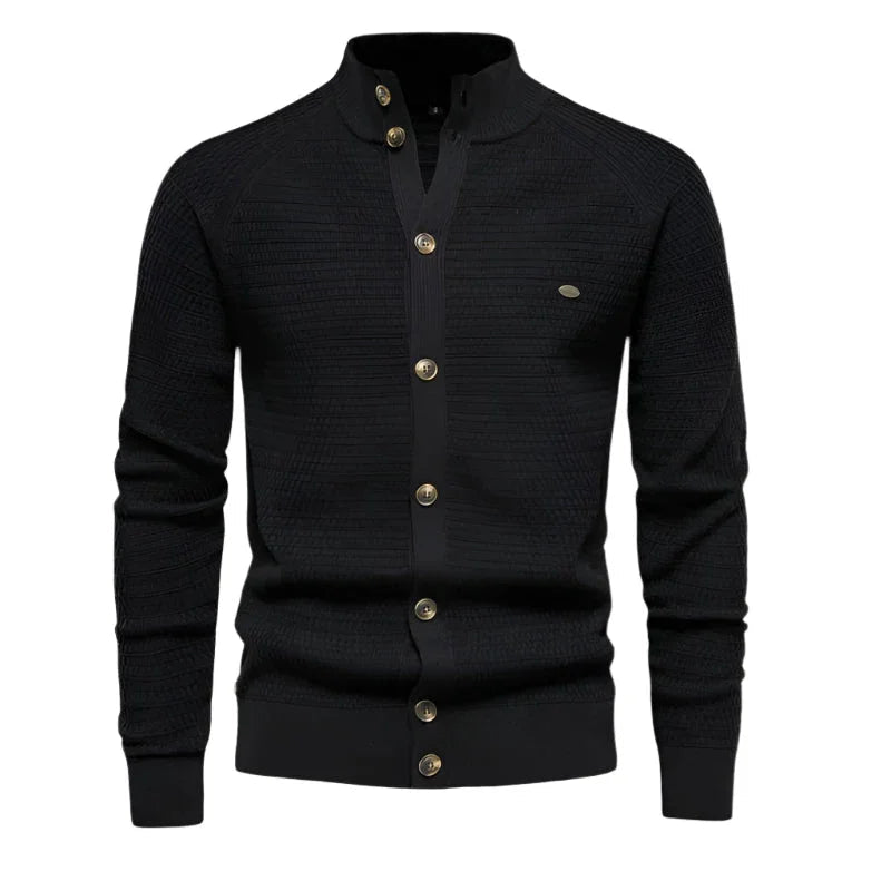Classic Cashmere Refined Men’s Knit Cardigan – Lightweight, Soft & Stylish