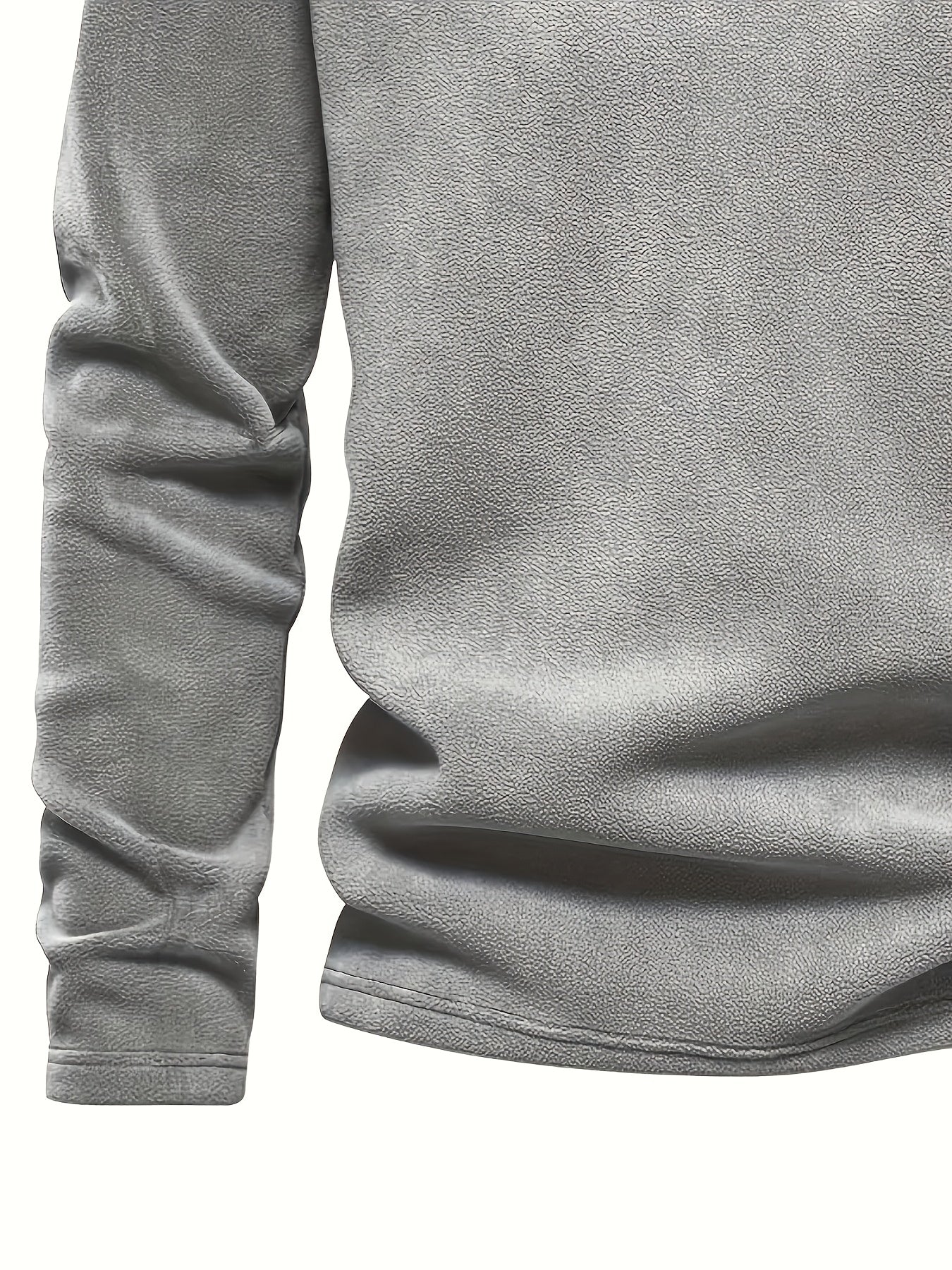 Men’s Heavy-Duty Winter Sweater – Fleece-Like Warmth & Modern Outdoor Style