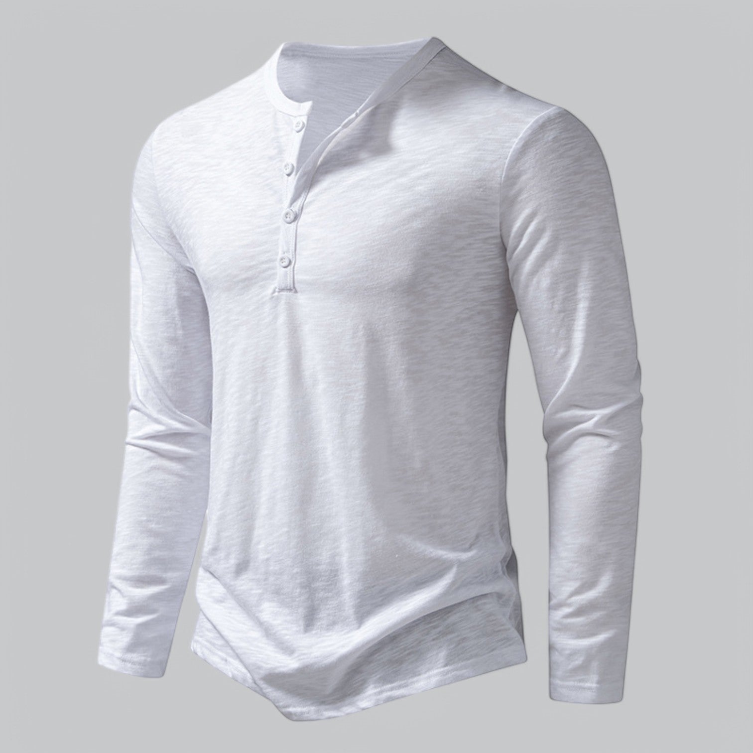 Spraykis | Men's Henley T-Shirt Long Sleeve
