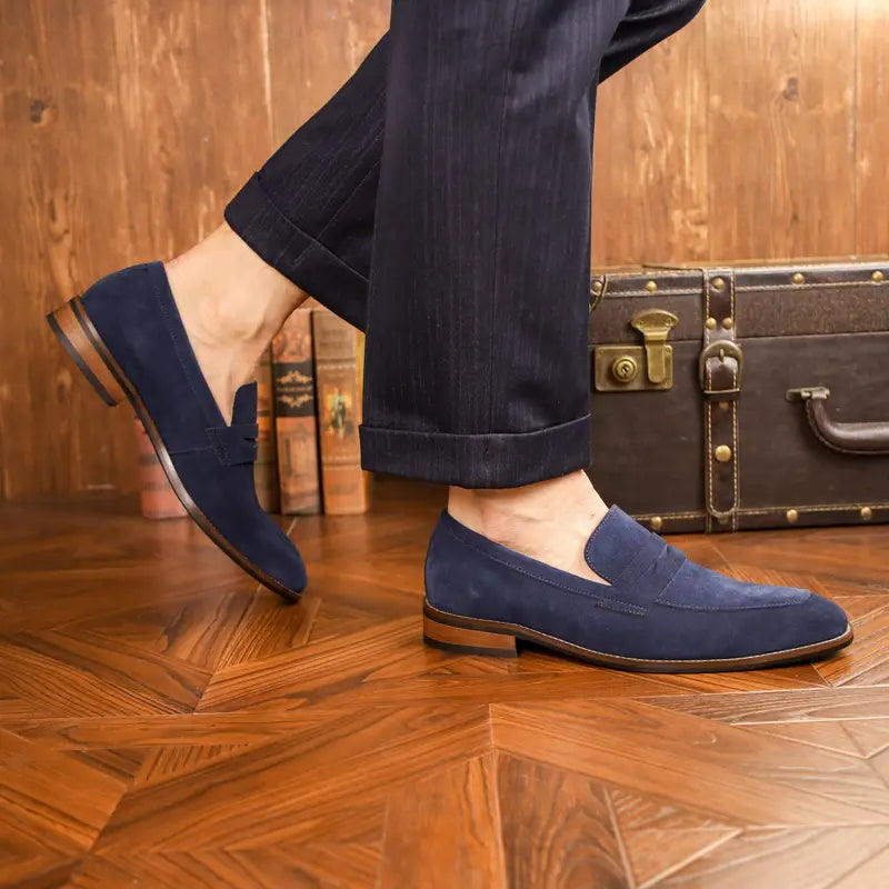 Spraykis | Men's Slip-On Driver Loafers – Everyday Office & Casual Shoes, Stylish Non-Slip Moccasins