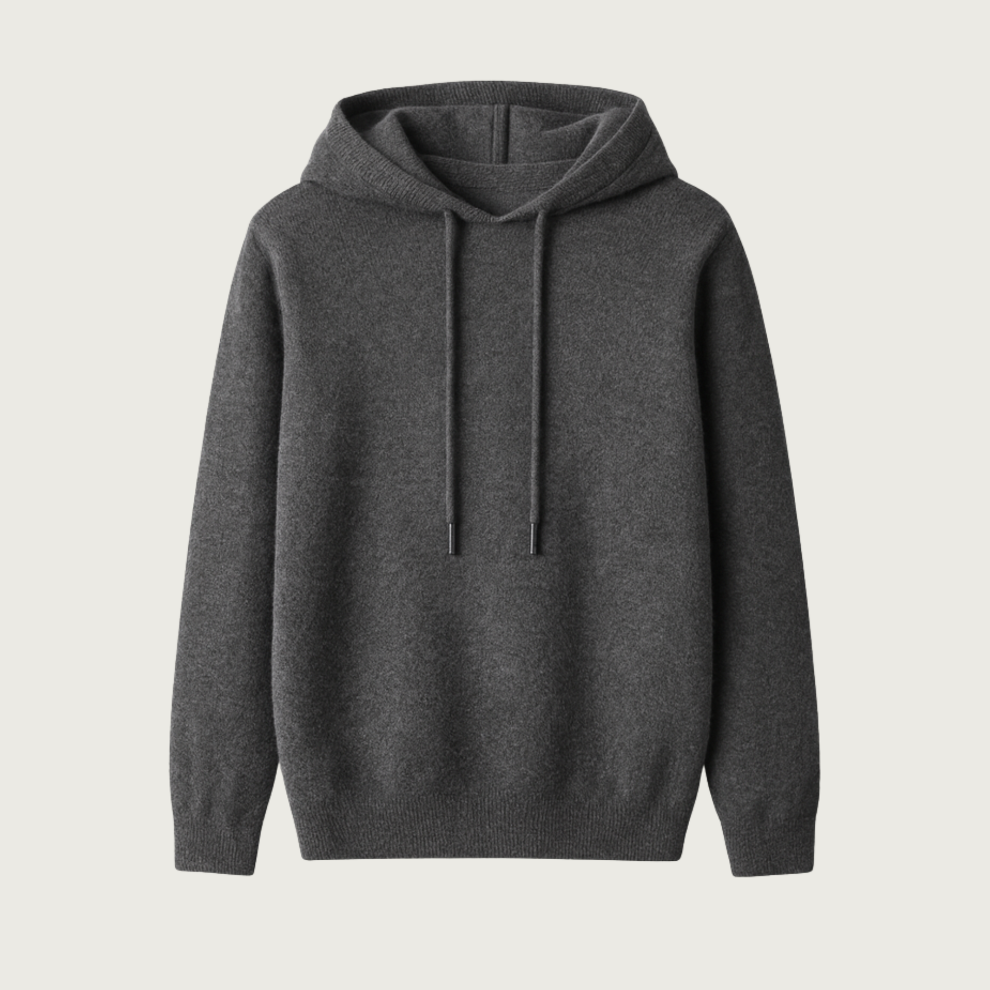 Solorfit Men’s Cashmere Hoodie – Luxury Soft Knit, Warm Lightweight Comfort