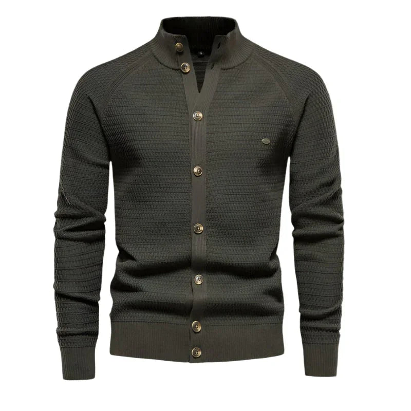 Classic Cashmere Refined Men’s Knit Cardigan – Lightweight, Soft & Stylish