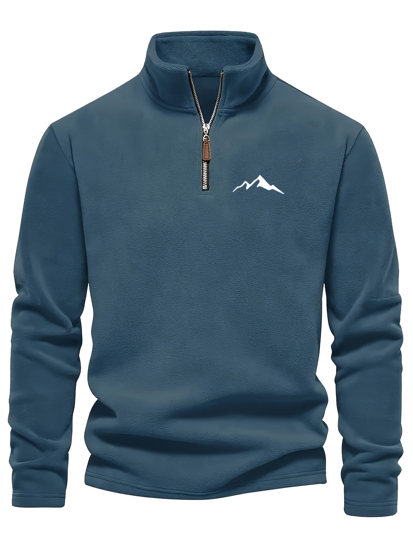Men’s Heavy-Duty Winter Sweater – Fleece-Like Warmth & Modern Outdoor Style