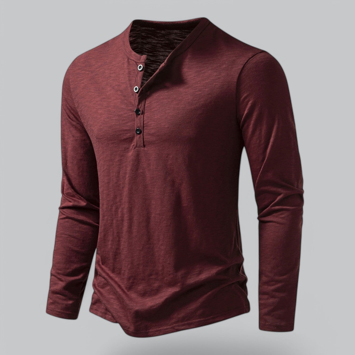 Spraykis | Men's Henley T-Shirt Long Sleeve