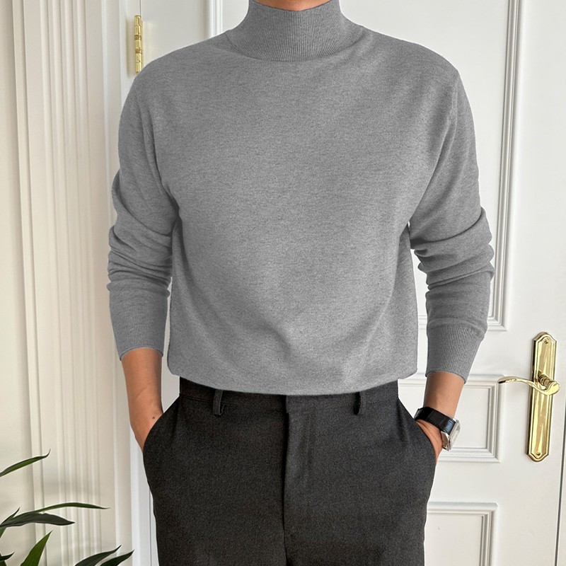 Men's Bottom Cashmere Sweater