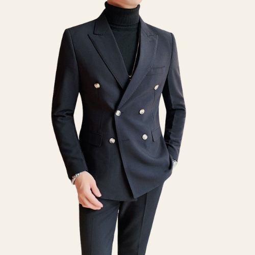 Men’s Slim Fit Blazer – Formal Suit Jacket for Business and Special Occasions