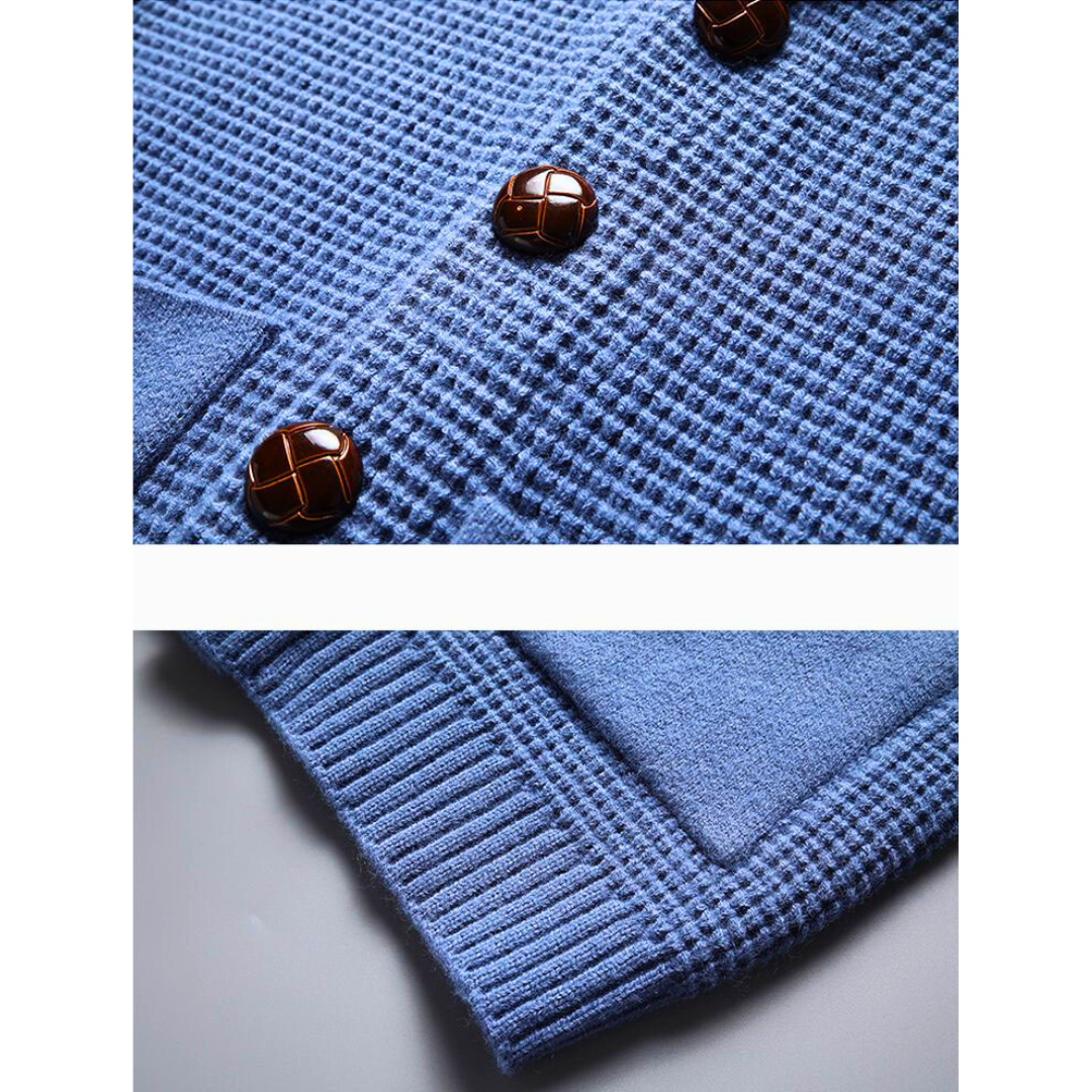 Matthew Vintage Men’s Cardigan – Classic Knitwear with Timeless Retro Design