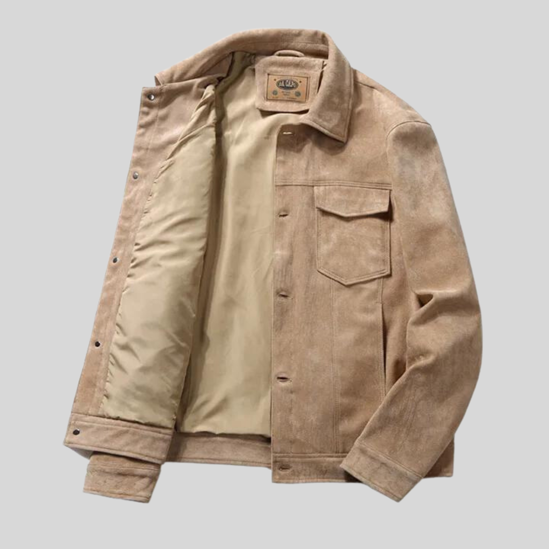 Valente | Suede Men Classic Jacket