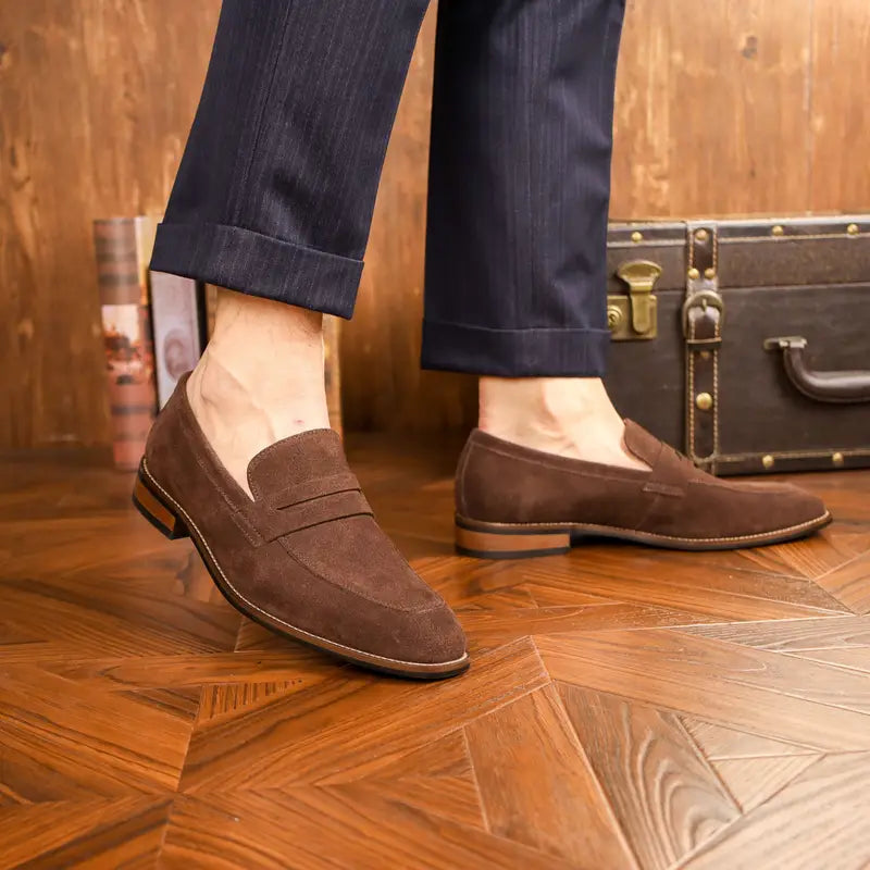 Spraykis | Men's Slip-On Driver Loafers – Everyday Office & Casual Shoes, Stylish Non-Slip Moccasins