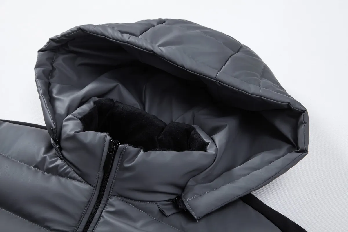 Spraykis | Men’s Hooded Hybrid Winter Puffer Jacket