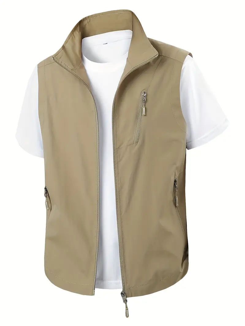 Spraykis | Men's Lightweight Zip-Up Vest/Bodywarmer – Sleeveless