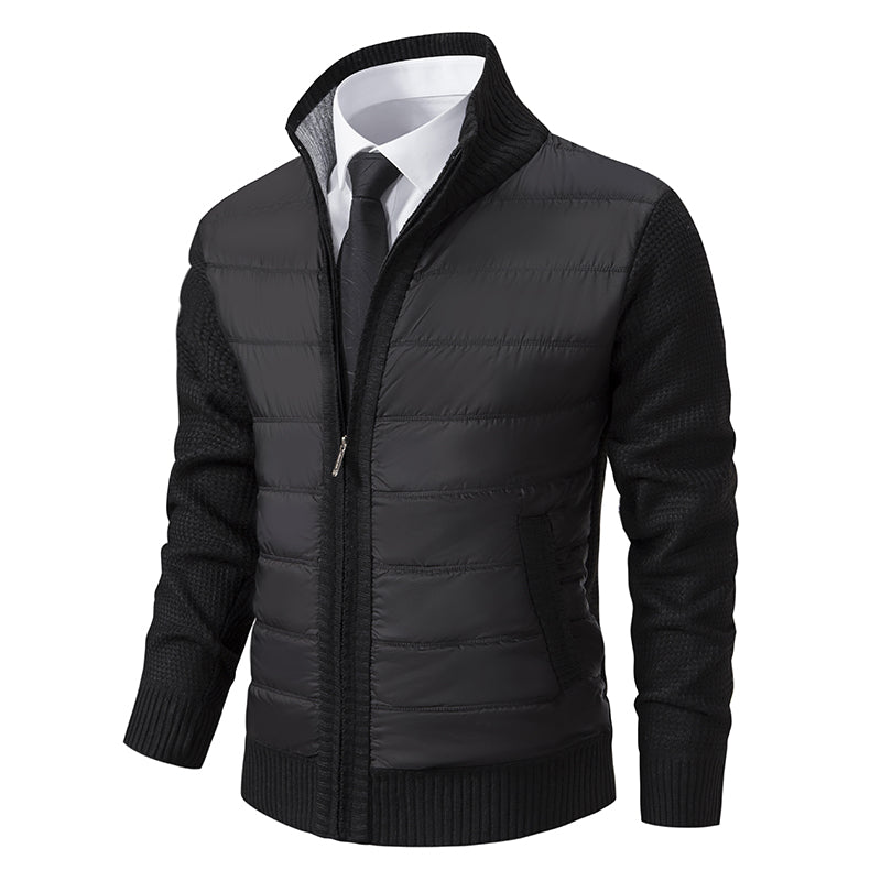 Hugo Men’s Quilted Zip Jacket Vest – Lightweight Padded Outerwear