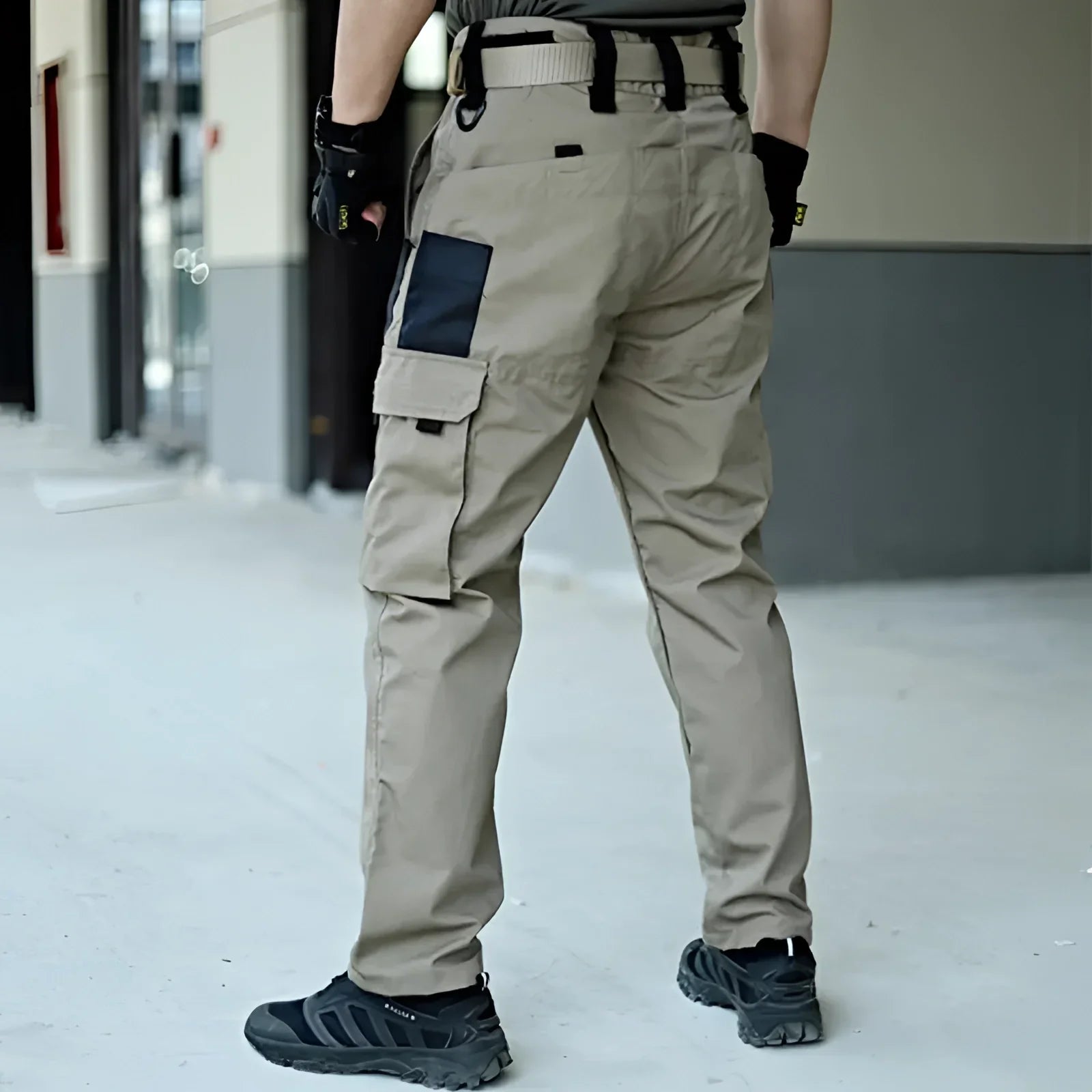 Tactical Camo Cargo Pants - Multi-Pocket, Water-Resistant, Military Grade