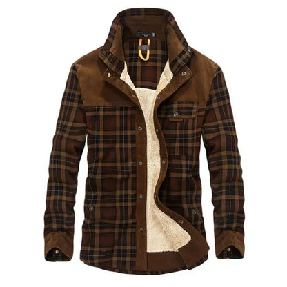 Lucas Fleece-Lined Plaid Jacket