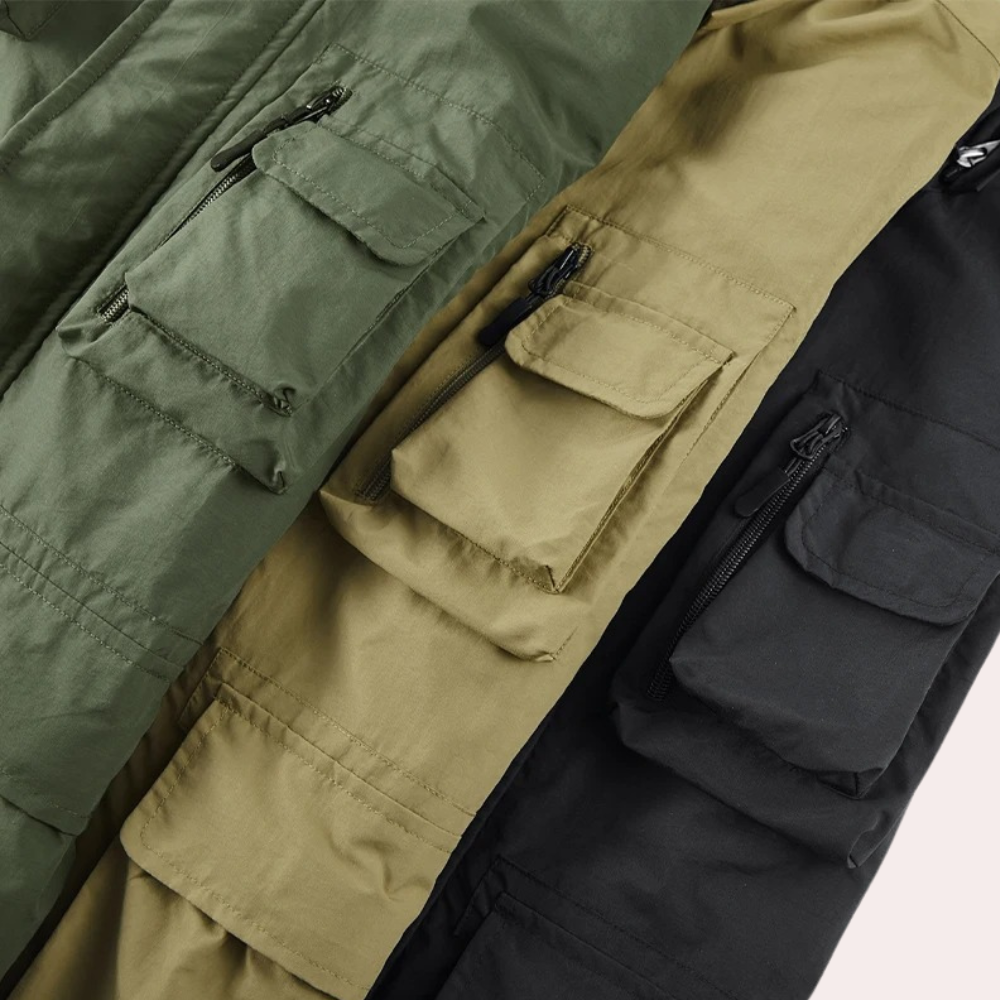 Men’s Winter Parka Jacket – Regular Fit, Warm & Durable